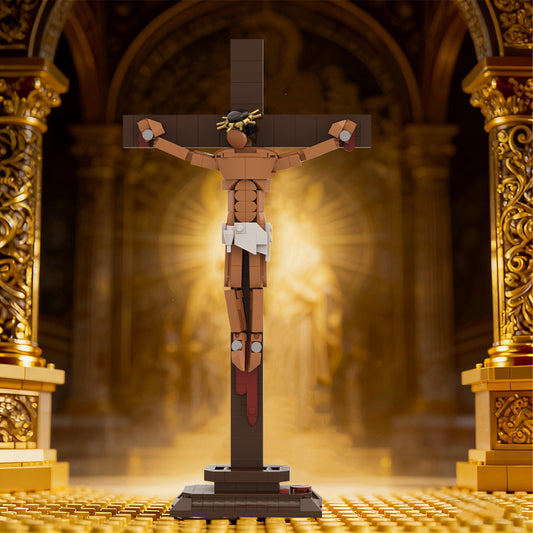 'Faith Bricks' Jesus Crucifixion Set
